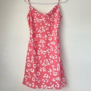 Cotton Candy Pink Slip Dress